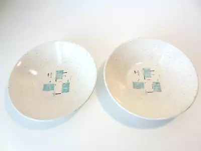 Metlox - Vernon Ware - Heavenly Days - Berry Bowls - 2 Bowls 5.75 Dia. • $17.99