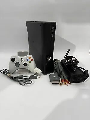 Microsoft Xbox 360 Slim Video Game Console & Controller - NO HDD 4GB • $79.99