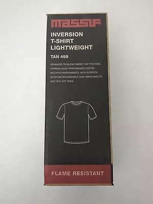 Tactical Massif Inversion T-shirt Lightweight Tan 499 Size M • $32.95