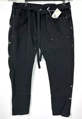 NWT - MNML Snap Western Zipper Pants Men’s Black Size 38 • $39