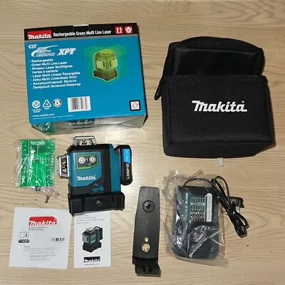 Makita SK700GDNAJ 12V Max CXT Lithium Ion Cordless Self Leveling Green Laser Kit • $580