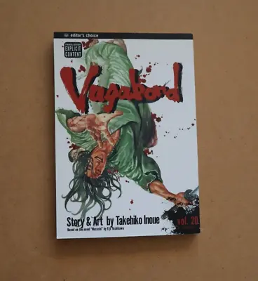 $72 • Buy Vagabond Volume 20 English Manga Takehiko Inoue Rare Single Volume