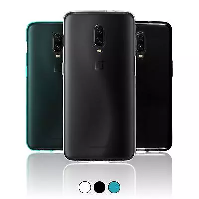 Silicone Case For  OnePlus 6T Crystal-case  Cover • $7.04