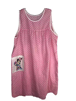 Vintage The Walt Disney Company Minnie Mouse Gown Pink Size 22 Rare • £16.79