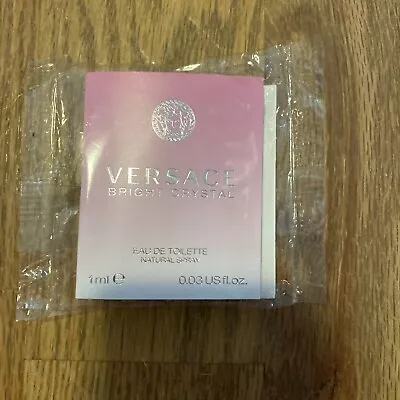 Versace Bright Crystal  EDT Women .03 Fl Oz/1ML Sample Size • $7.99