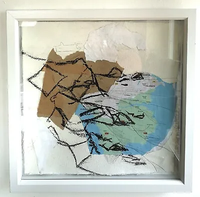 £275 • Buy The Lizard Seascape Drawing Cornwall Nigel Waters Original Framed Artwork