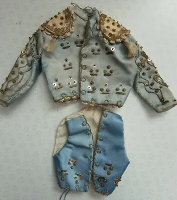 Vintage Collection Of Dolls Spanish Matador Jacket Waist Coat Handmade • £14