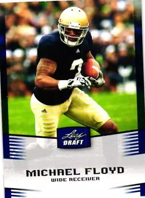 2012 Leaf Draft #35 Michael Floyd Blue • $1.89