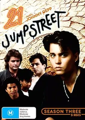 $24.95 • Buy 21 Jump Street : Season 3  Johnny Depp (DVD, 1988, 5-Disc Set) - Region 4