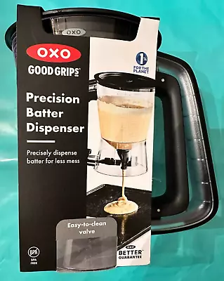 OXO Good Grips PRECISION BATTER DISPENSER Pancake Cupcake Muffin 4 CUP Measuring • $15.99