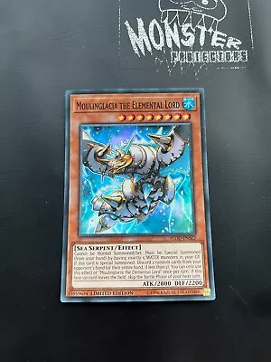 Yugioh Moulinglacia The Elemental Lord Super Rare Flod-ense2 Limited Edition  • $1.73