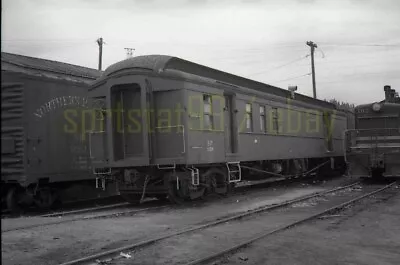 1969 NP Northern Pacific Car X159 @ Stillwater MN - Vintage Railroad Negative • $19.45