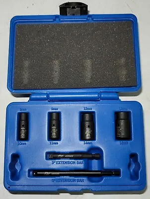 CTA 6pc 12pt Metric Specialty Mini Flip Socket Set W/1/4  Hex Extensions #4223 • $66.39