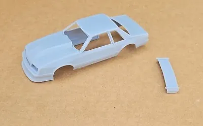 Resin 3d Printed 1/25 1985 4-eye Fox Body Mustang Outlaw Drag Body And Wing V1 • $24.95