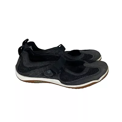 Merrell Women's Navy Blue Lorelei Emme Mesh Mary Jane Comfort Shoes - 8 • $16.47