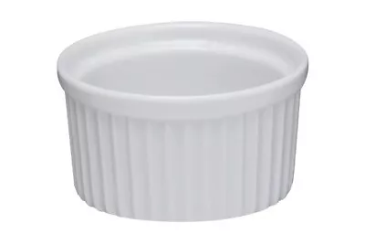 Apollo White Ceramic Ramekin 9cm New • £6.69