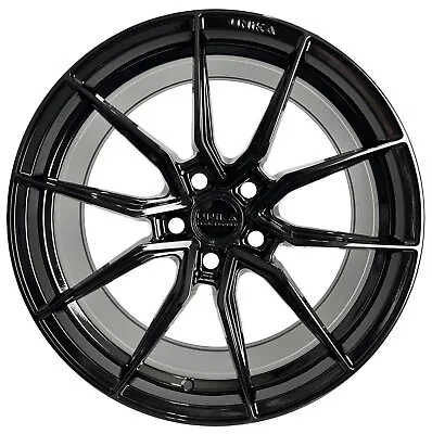 4 UKF.03 19 Inch STAGGERED Gloss Black Rims Fits FORD MUSTANG BOSS 302 • $999.99