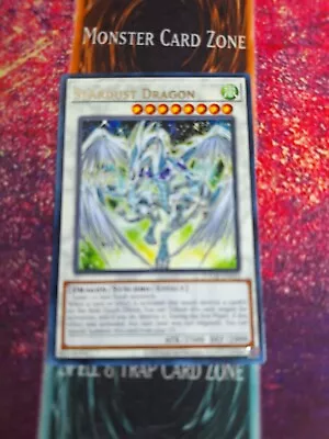 Yu-Gi-Oh! TCG Stardust Dragon Toon Chaos TOCH-EN050 Rare 1st Edition Near Mint • $5