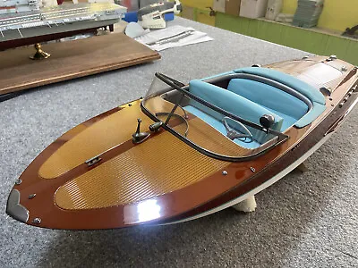 Riva Yacht Ariston 1:10 670mm 26.3  3D Printed RC Model Ship Kit • $395