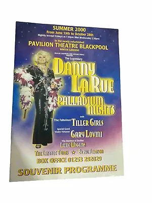 Danny La Rue Palladium Nights Hand Signed Programme Autograph  • £15.29