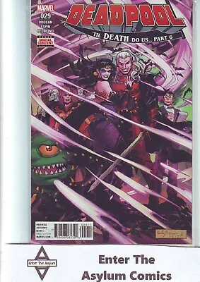 Marvel Comics Deadpool Vol 4 #29 June 2017 Free P&p Same Day Dispatch • £4.99