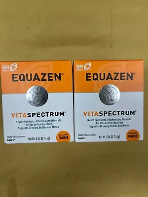 2 New SFI Health Equazen VitaSpectrum Unflavored Powder - 5.04oz Each Box • $25