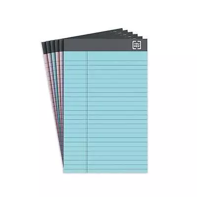 TRU RED Notepads 5  X 8  Narrow Ruled Pastels 50 Sheets/Pad TR57356 • $10.81