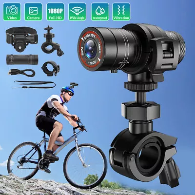 HD 1080P Action Sports Camera Car Bike Motorcycle Helmet Cam DV Video Recorder • $14.98