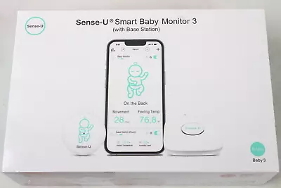 NEW Sense-U Baby Monitor 3: Breathing Movement Body Temperature Rollover ZZ • $63.99