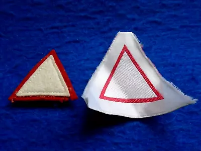 £7 • Buy 2 X Wwii 1st Infantry Division Formation Sign Badges