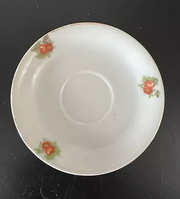 Made In Occupied Japan Saucer Peach Flower 4.5 Diameter • $3.95