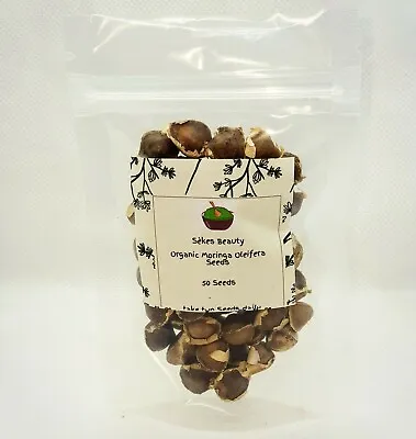 £3.90 • Buy Moringa Oleifera Seed. 50 Seeds Organic 