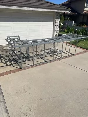 BBQ Island Frame Kit DIY 12'  L  With Raised Bar • $1259