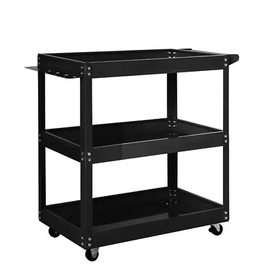 $58.99 • Buy Traderight 3-Tier Tool Cart Trolley Toolbox Workshop Garage Storage Organizer
