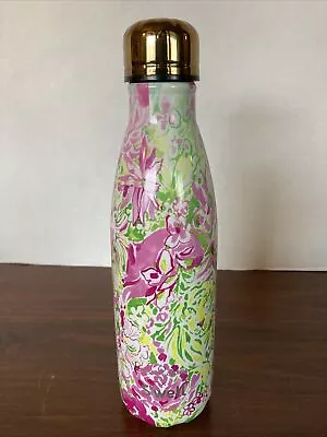 Starbucks Lilly Pulitzer Swell Water Bottle-Green Pink-Stainless-17 Oz- S’well • £22.17