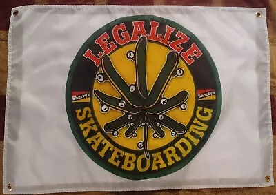 Shortys Skateboards Legalize Skateboarding Chad Muska Banner Poster Sticker 90s • $24.99