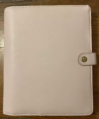 Kikki K Planner There She Is - Large Pink Leather Planner Personal Organiser • $79.99