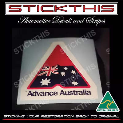 VB VC VH VK VL Holden HDT Group A Peter Brock - Advance Australia Decal Sticker • $12.85