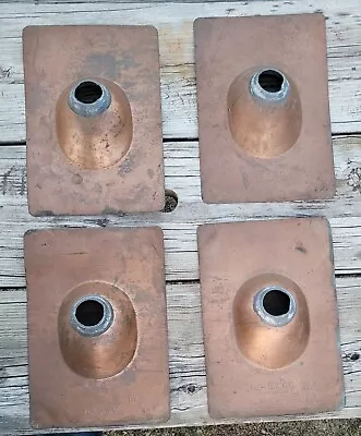 Vintage Never Used Copper And Lead 1 1/2   Roof FLASHING • $65