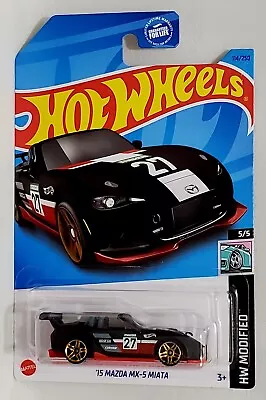 2023 Hot Wheels - '15 Mazda Mx-5 Miata 114/250 - Hw Modified 5/5 - 1:64 • $6.88