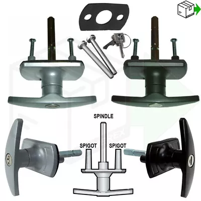 £14.99 • Buy Henderson Cardale Wessex Apex B&Q Garage Door T Bar Lock Handle Garage Door