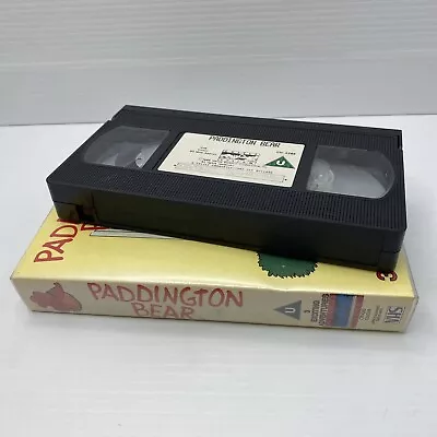 Hanna Barbera Paddington Bear VHS Video 1989 3 Episodes Cartoon Kids • $9.95