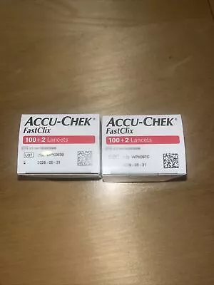 FastClix Accu Chek Lancets - Total 200 + 4 Lancets • £13.95