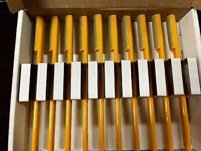 MACHINIST AucStd 3M -  10 Diamond H Files Yellow 18 M40 Set In Box 6210J • $79.99