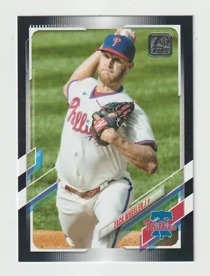 2021 Topps Zach Wheeler BLACK BORDER SP LOW SN 62/70 Philadelphia Phillies US150 • $4.55