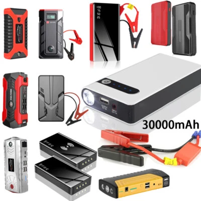 $65.99 • Buy Portable 12V Car Jump Starter Power Bank Pack Battery Vehicle Charger Booster AU