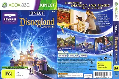 119d A Xbox Kinect Disneyland Adventures • $24.95