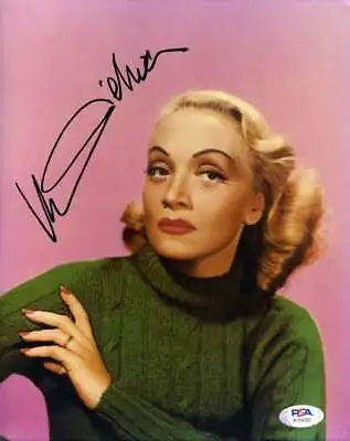 Marlene Dietrich PSA DNA Coa Hand Signed 8x10 Photo Autograph • $161