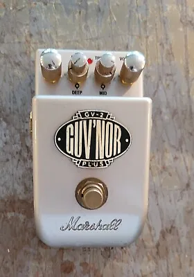Marshall GV-2 Guv'nor Plus Distortion Guitar Effect Pedal From Japan • $75