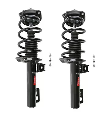 2 Monroe Quick-Strut Left+Right Front Struts Shock Coil Springs For Volkswagen • $240.70